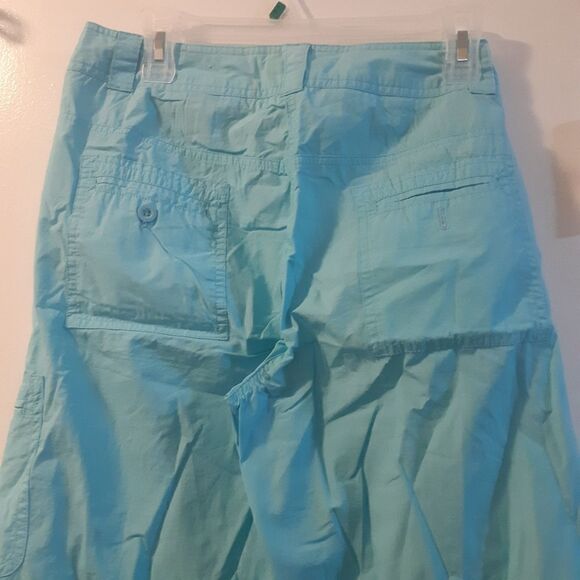 Women's 7 Pocket Blue Capris Reitmans size 11 - Picture 4 of 13